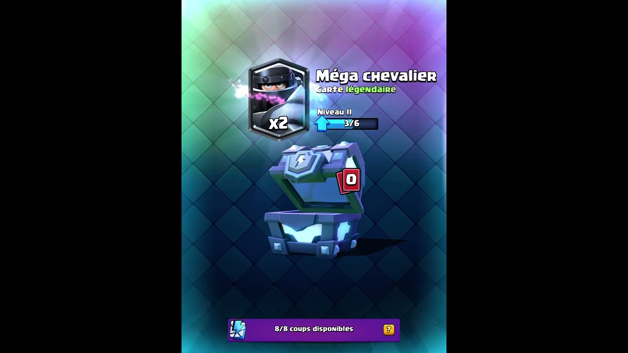 Mon tout premier coffre Lightning sur Clash royal