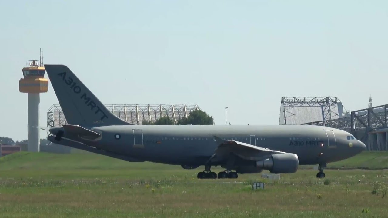 Airbus Industrie Testbed A310 MRTT [EC-HLA] Landing @ Hamburg Airport