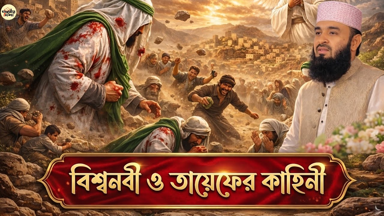 বিশ্বনবী (সা.) ও তায়েফের হৃদয়বিদারক কাহিনী | মিজানুর রহমান আজহারী | আলোর দিশা