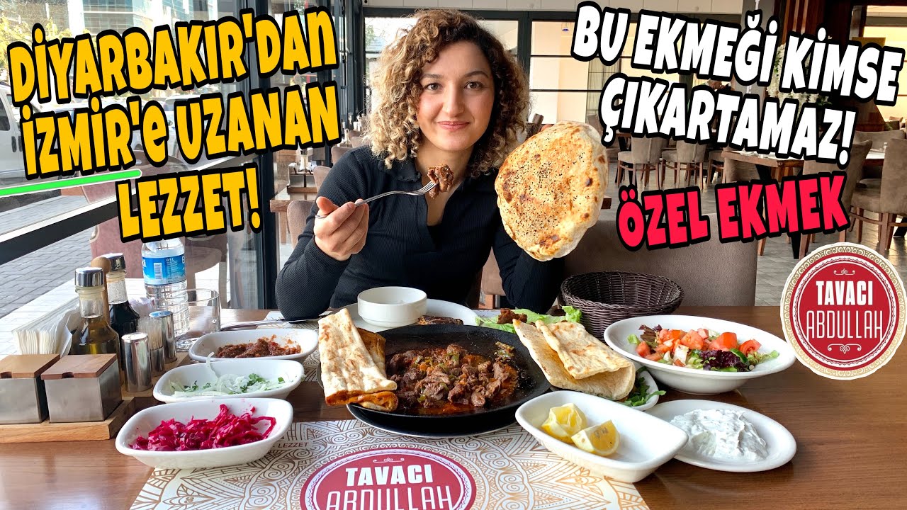 İZMİR 'in EN GÖZDE MEKANLARINDAN BİRİ OLAN TAVACI ABDULLAH 'tayım. DİYARBAKIR LEZZETLERİ BAYRAKLI da