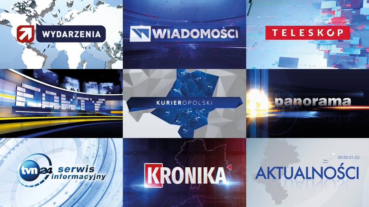 Polish TV News Intros 2020 / Openings Compilation (HD)
