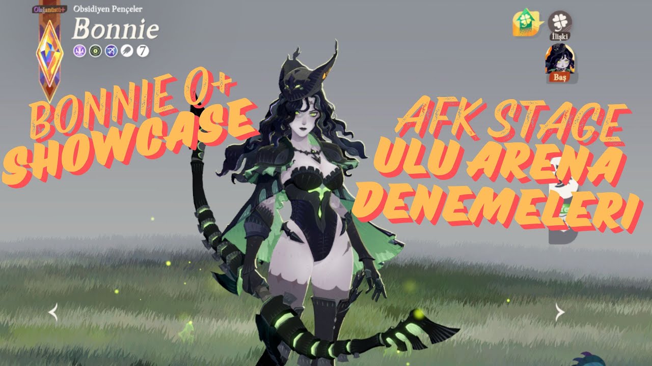 Bonnie Olağanüstü+ AFK Stage ve Ulu Arena Showcase! AFKJourney Türkçe