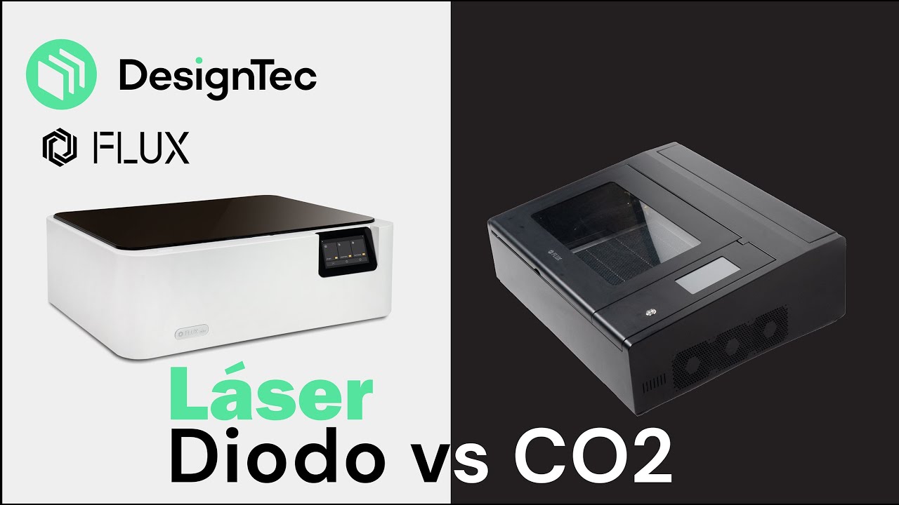Cortadoras laser FLUX, Diodo vs Co2
