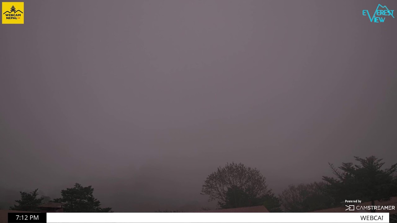 WEBCAM NEPAL LIVE – PANORAMIC VIEWS FROM HOTEL EVEREST VIEW - NOW WITH LIVE AUDIO!