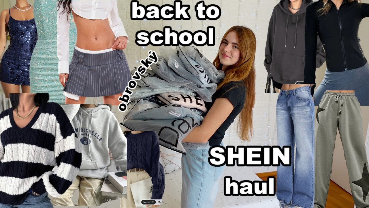 Obrovský back to school SHEIN HAUL