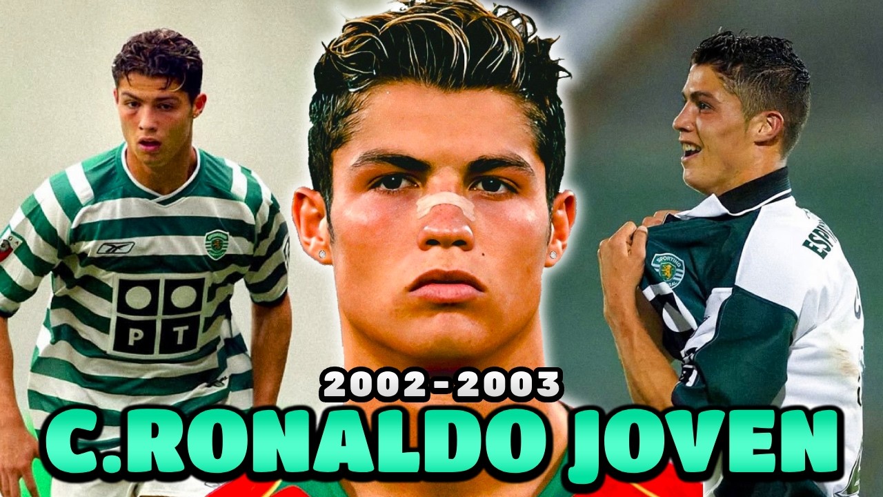 Así Jugaba CR7 con 17 AÑOS ¿Mejor que L.Yamal?
