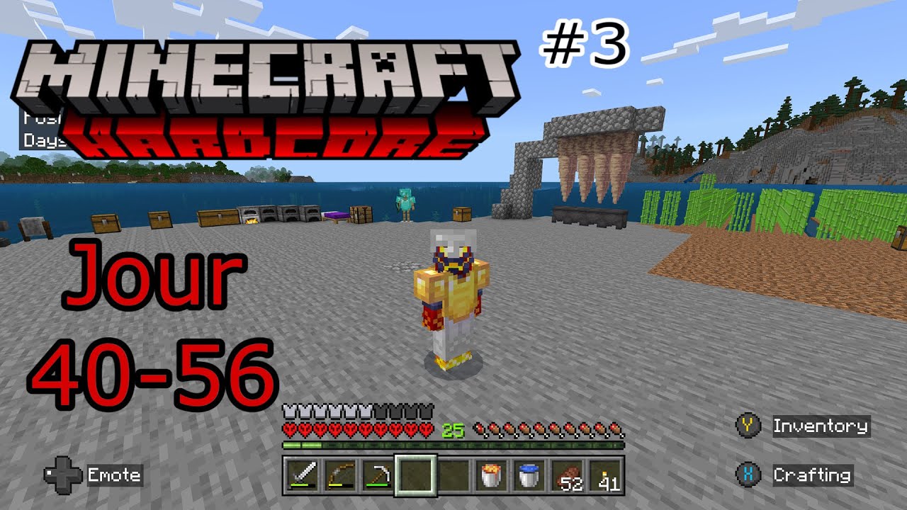 Tout s’est pas passé comme prévu / minecraft hardcore (épisode 3)￼