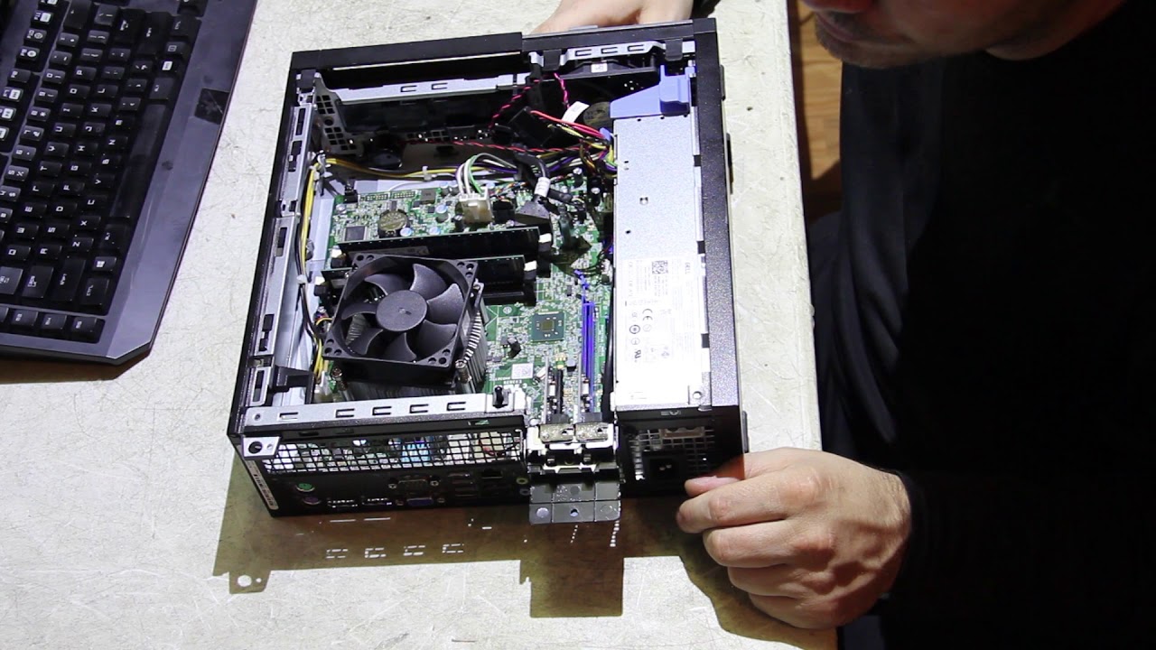 Разборка Dell Optiplex 9020 малого форм-фактора