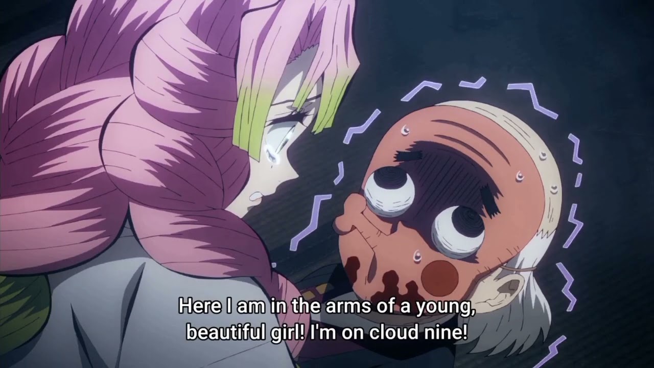 Mitsuri x Village Chief Funny Cute Moment Demon Slayer S3 Ep5