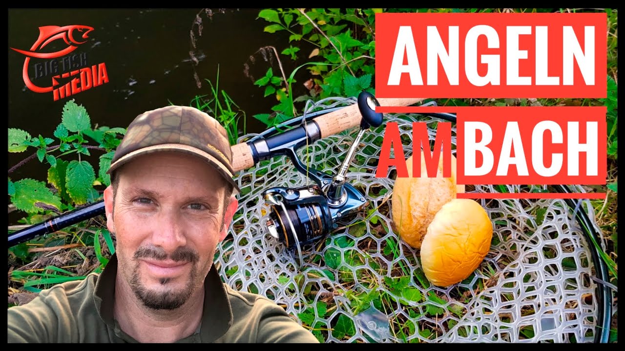 Christian am Bach - Spannendes Angeln mit Brot