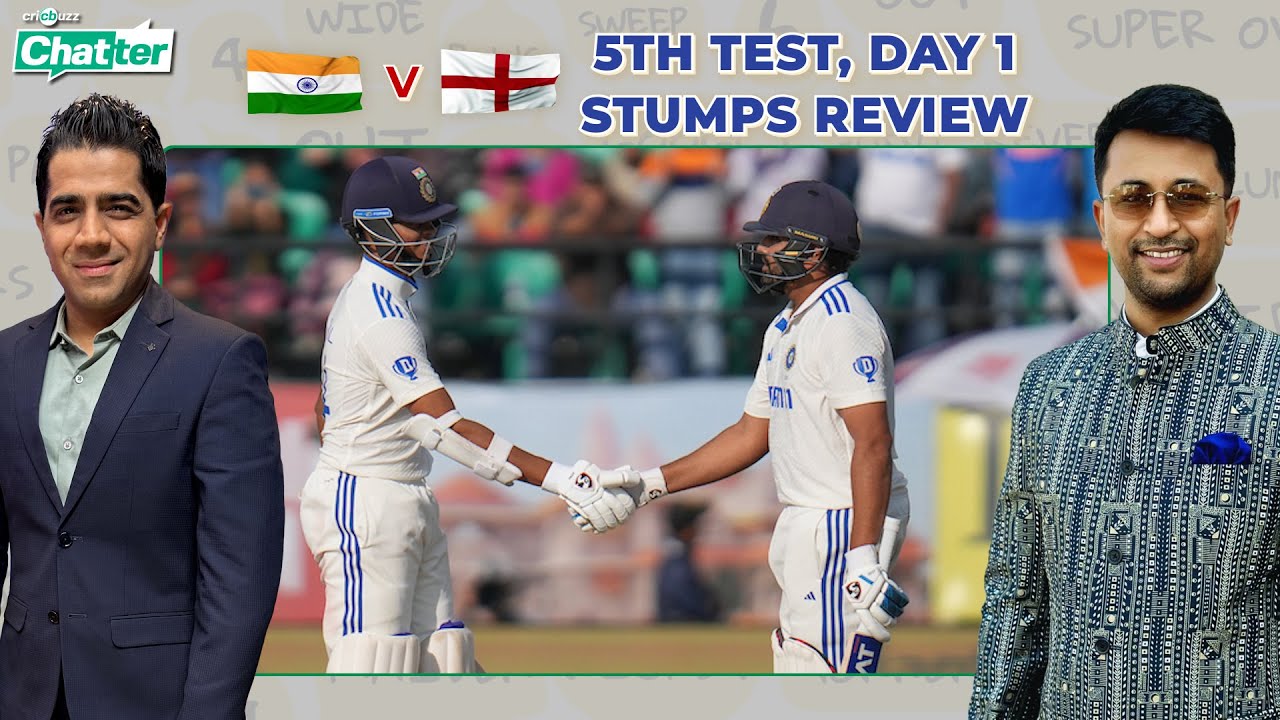 Cricbuzz Chatter: #Rohit & #Jaiswal's half-centuries help #India narrow the trail to 83 vs #England