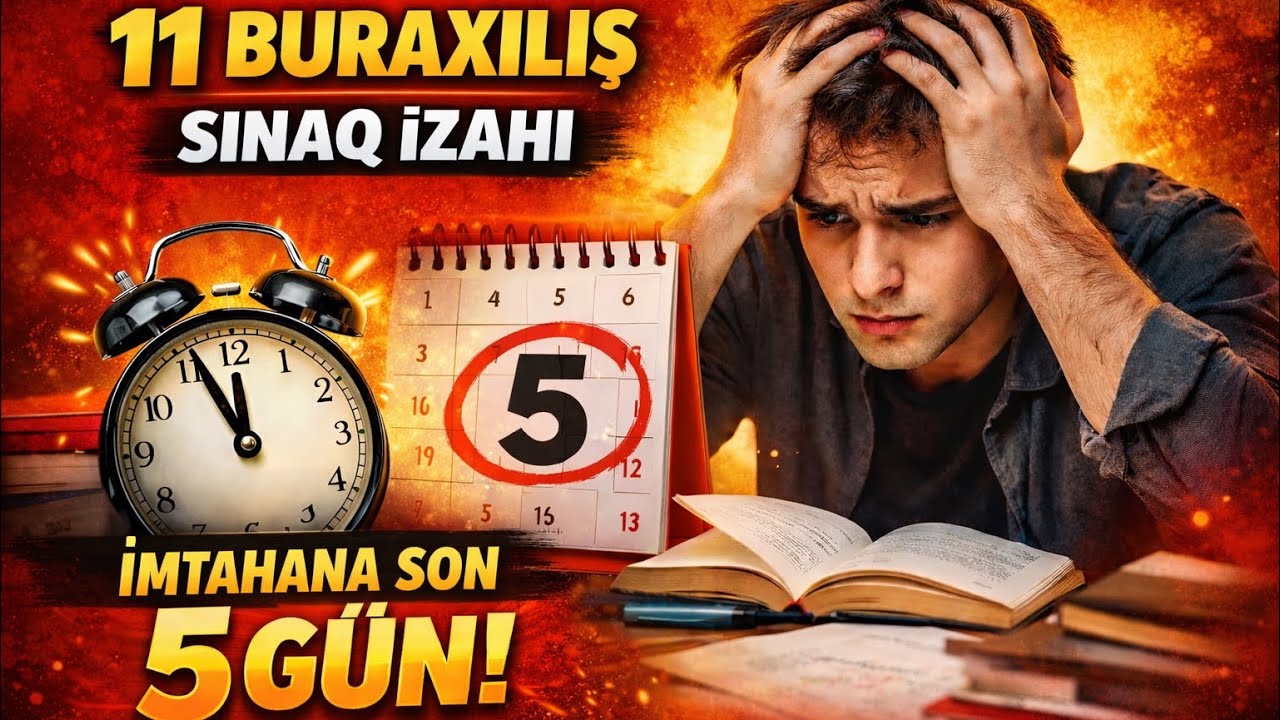11 BURAXILIŞ SUALLAR . SINAQ İZAHI