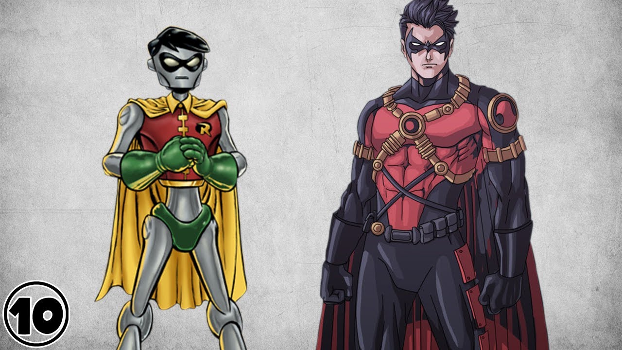 Top 10 Alternate Versions Of Robin
