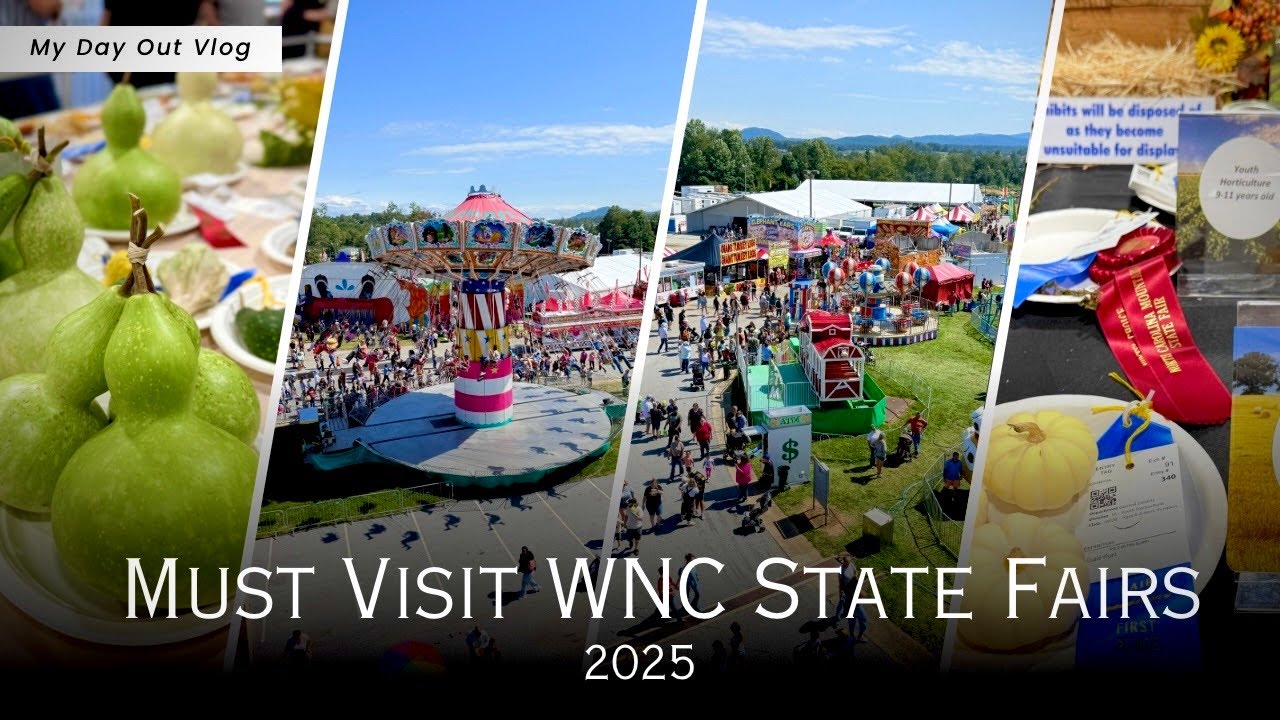 NC Mountain State Fair 2025 | Rides, Food, Heritage & Appalachian Fun🎪🍎