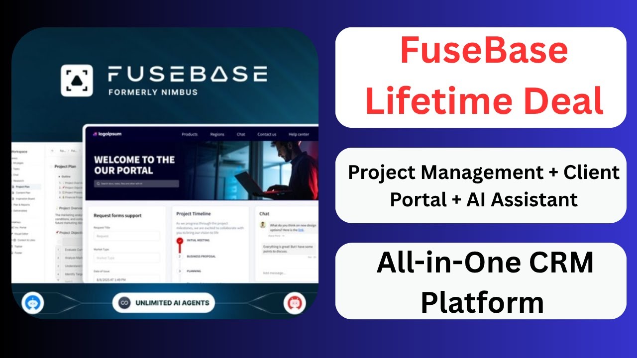 FuseBase: Платформа клиентского портала на базе ИИ | Управление проектами + Клиентский портал + П...