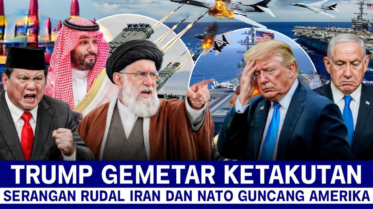 TRUMP KEJENGKANG! PERTAHANAN AS TERGUNCANG, SERANGAN DAHSYAT IRAN DAN NATO GOYAHKAN AMERIKA