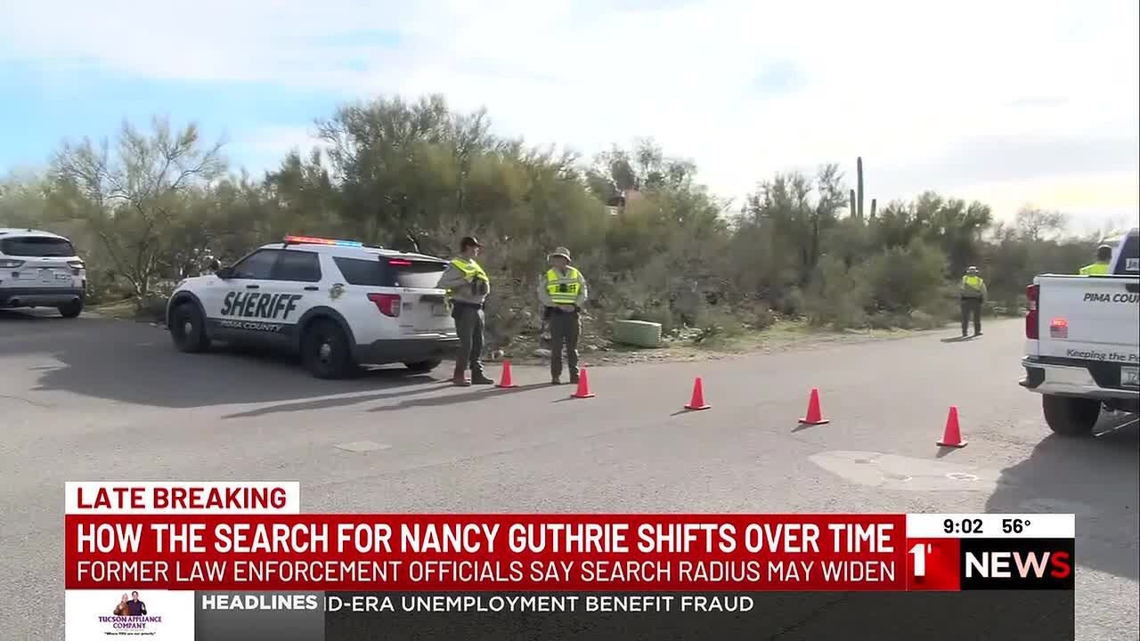 How search for Nancy Guthrie shifts over time