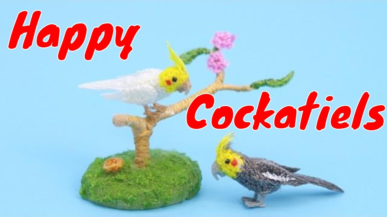 Cockatiels are the BEST - Happy Crochet Cockatiels ✅Hagimi Crochet