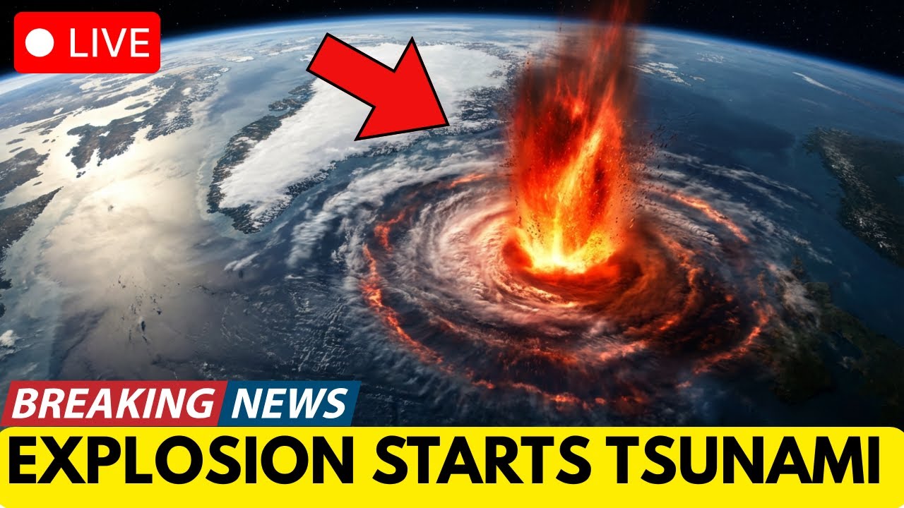 1 MINUTE AGO: Gigantic Seafloor Eruption Shakes the Ocean