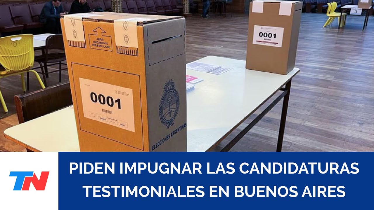 Presentan ante la Junta Electoral un pedido para impugnar las candidaturas testimoniales en PBA