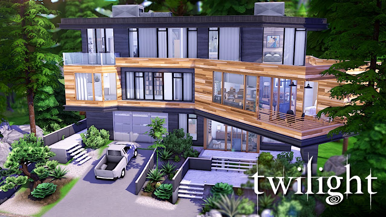 Twilight Cullen House 🌲 | The Sims 4 - Speed Build (NO CC)