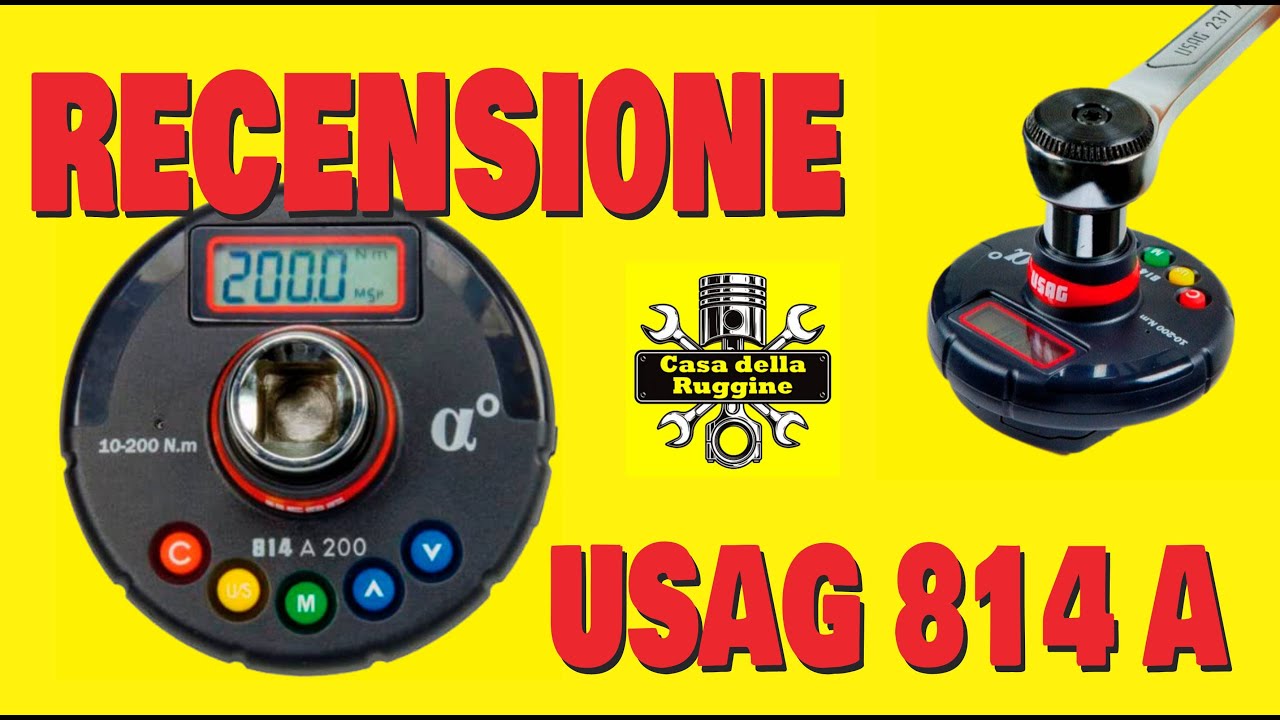 Recensione Usag 814A, chiave dinamometrica