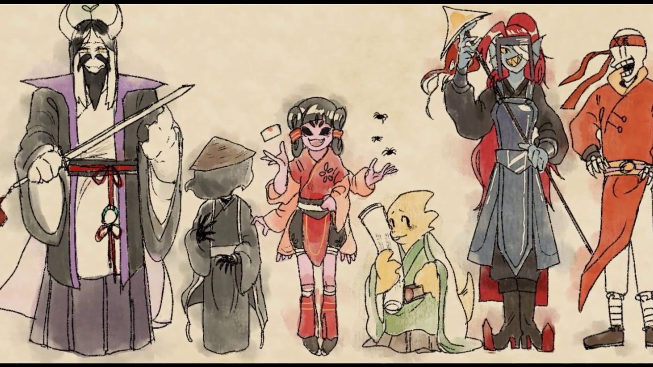 【2017辭舊迎新重製版】♫Undertale AU♫ 桃源傳說 - 桃花醉 ＊中文字幕/Eng sub＊