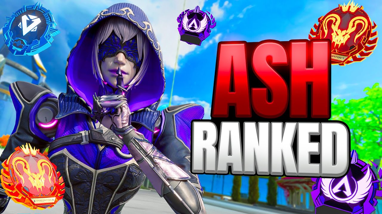 High Level Ash Ranked Gameplay - Apex Legends (No Commentary)