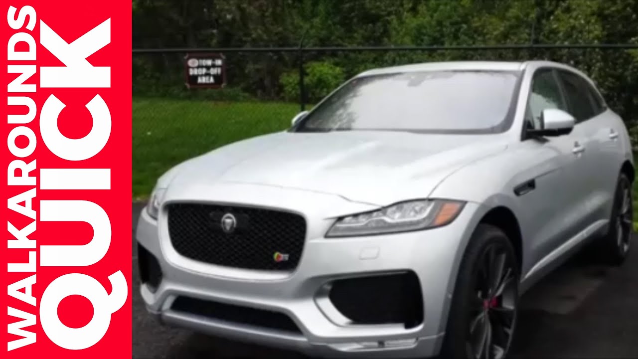 2017 Jaguar F-PACE S First Edition SUV Quick Walkaround