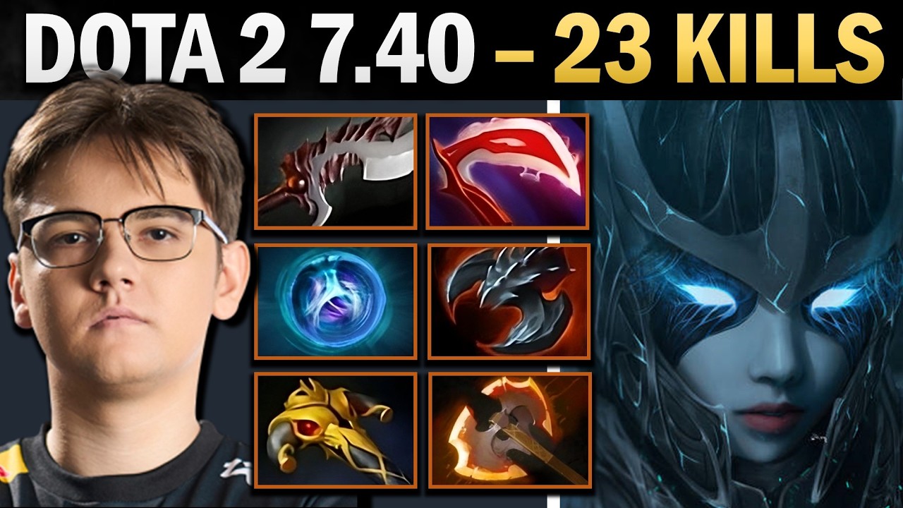 Phantom Assassin Pro Carry with 23 Kills and Linkens - Gameplay Dota 2