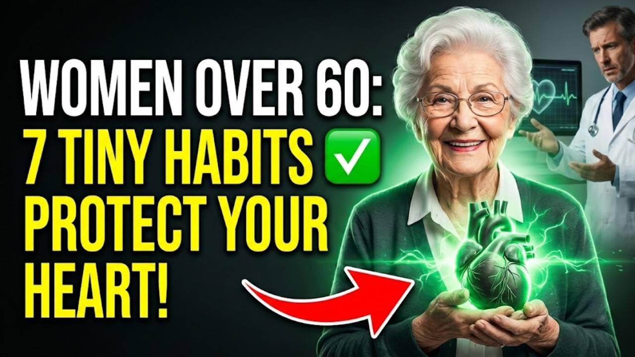 Women Over 60: 7 Tiny Daily Habits That Help Protect Your Heart