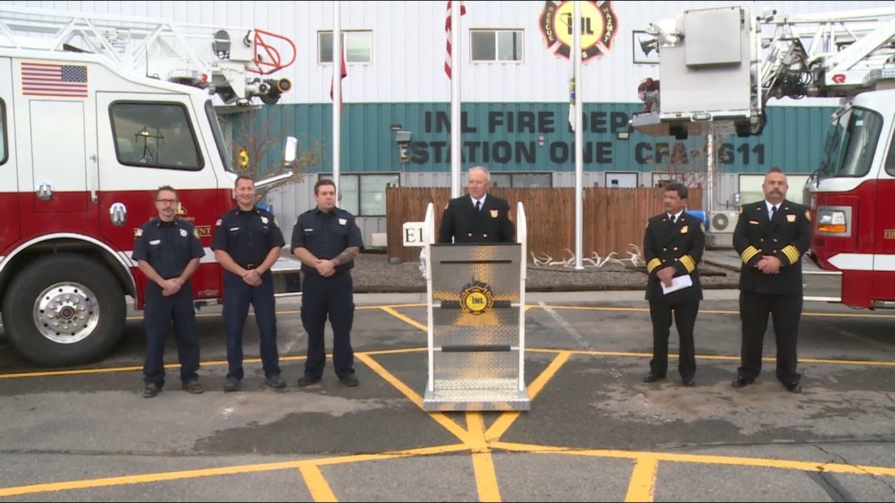 2021 INL Fire Department Awards Recognition Ceremony