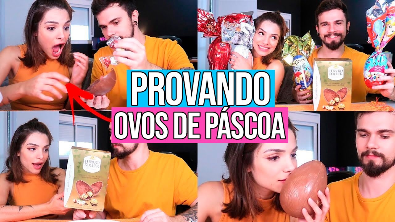 EXPERIMENTANDO OVOS DE PÁSCOA