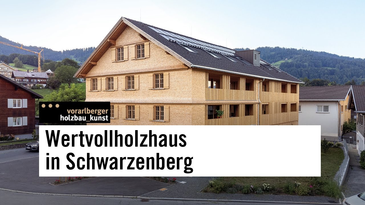 vorarlberger holzbaukunst: Zimmerei Gerhard Berchtold - Wertvollholzhaus in Schwarzenberg