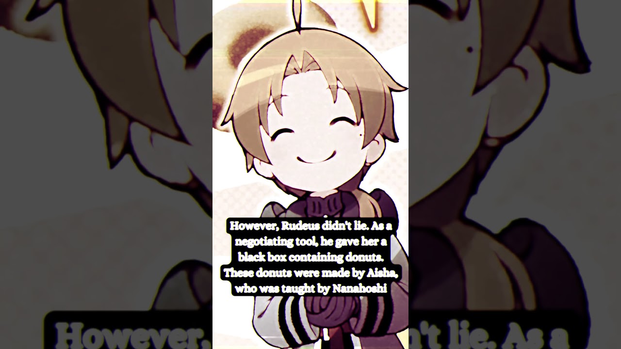 The Donut Deal: Rudeus' Second Demon Eye || Mushoku Tensei || #shorts