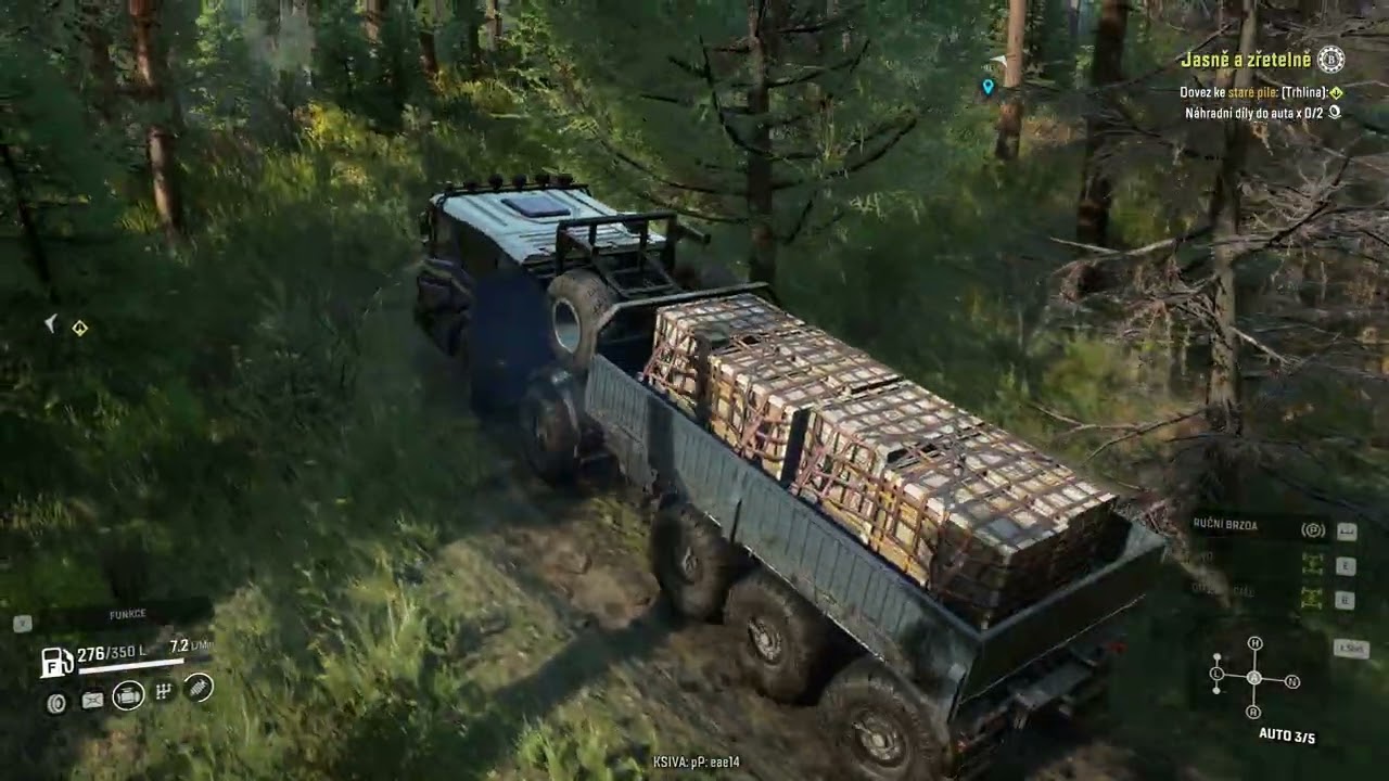 NATÁČENÍ VE 2 K!!!NOVÝ STROJ AZOV 73210!!!!!TAJMYR#20!!!SNOWRUNNER#67
