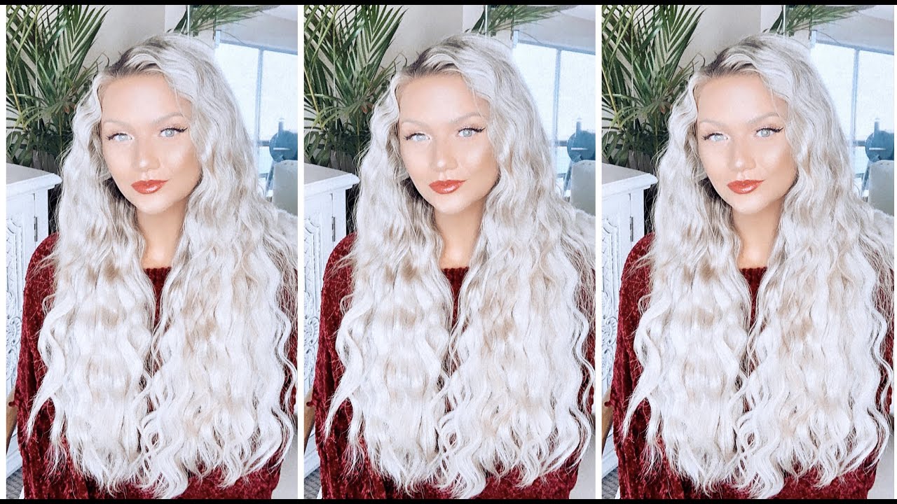 Soft, Shiny, Beachy Waves using the Bellami Deep Waver