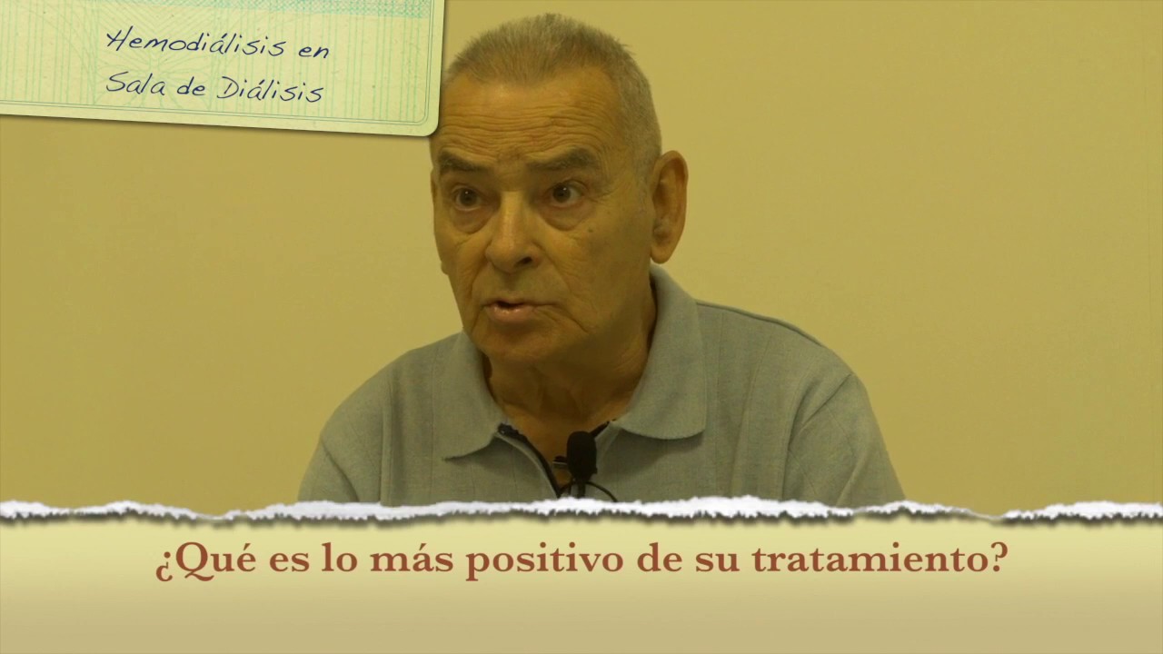 Testimonio hemodiálisis en sala de diálisis