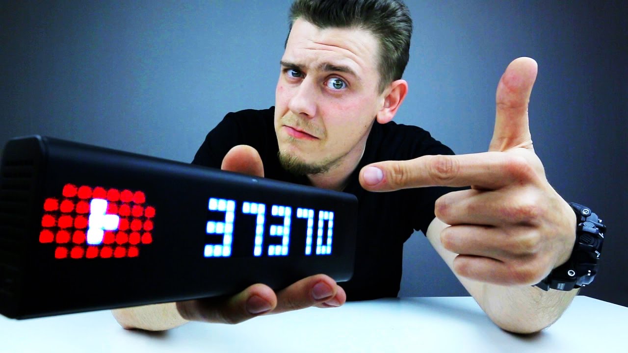LaMetric Time YouTube Counter! Умные Настольные Часы