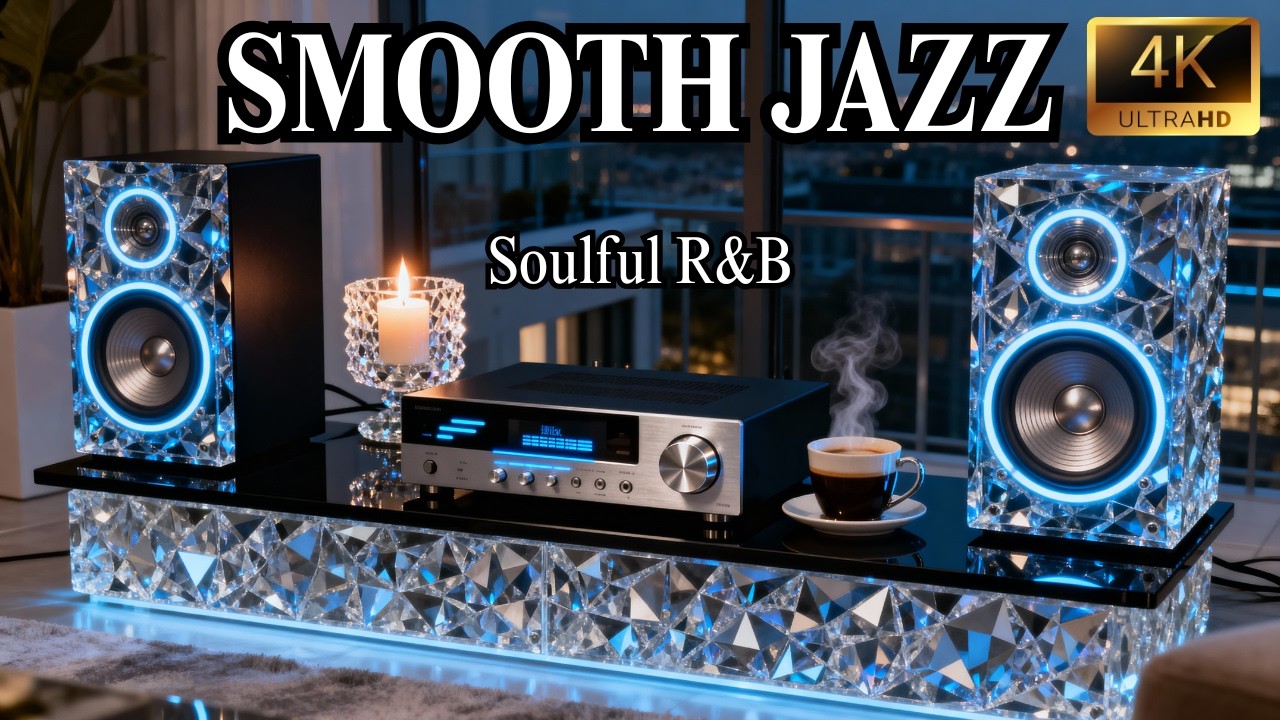 Smooth Jazz & Soulful R&B 4K – Instrumental Flow for All-Day Relaxation