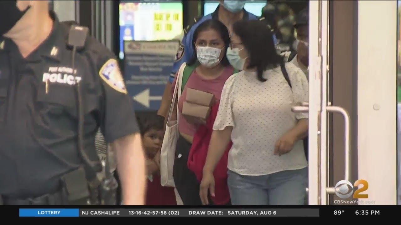 Second bus of migrants from Texas comes to New York City