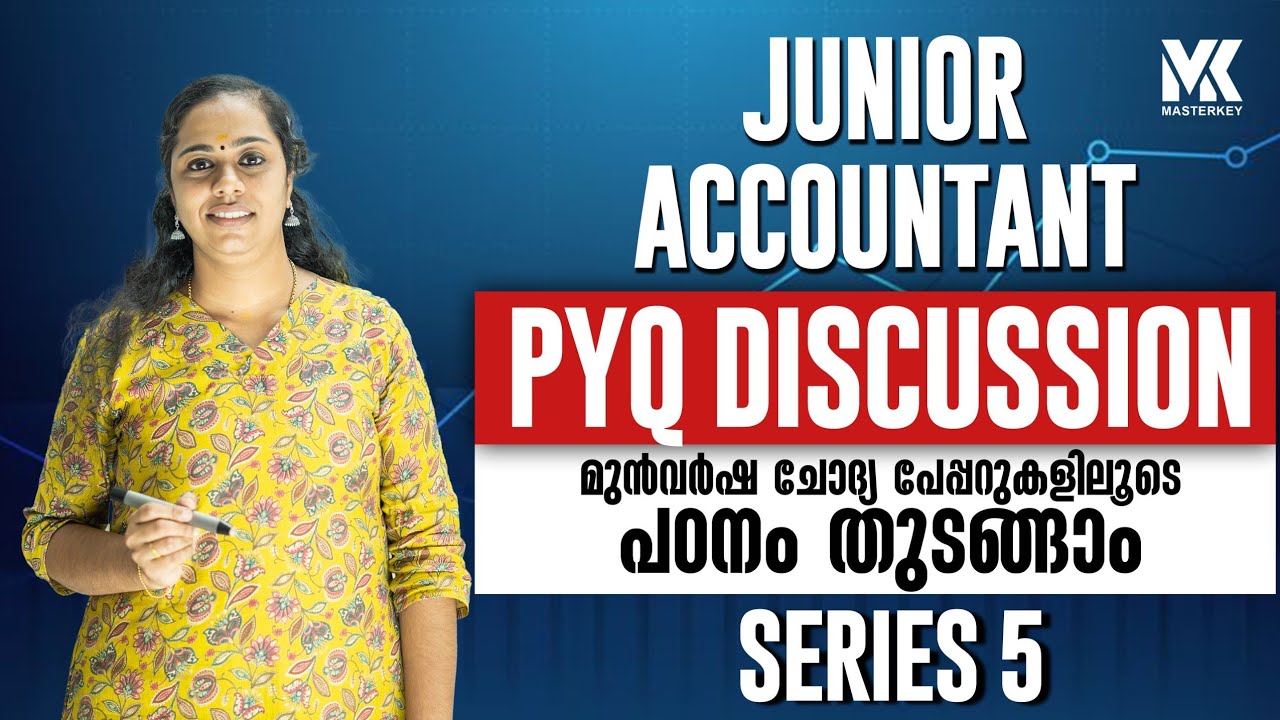 JUNIOR ACCOUNTANT GRADE -2 EXAM SPECIAL || PYQ DISCUSSION 📞8075234004