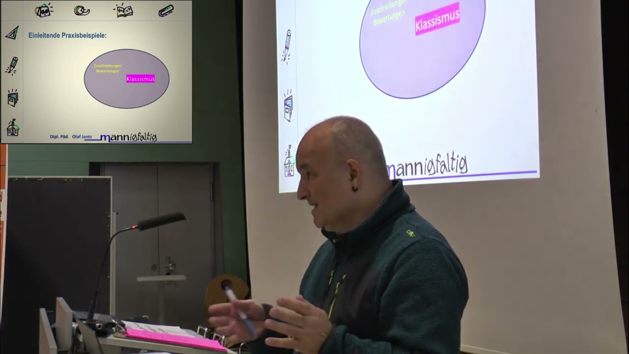 Olaf Jantz: “Klassismus in der Jungen- und Männerarbeit”