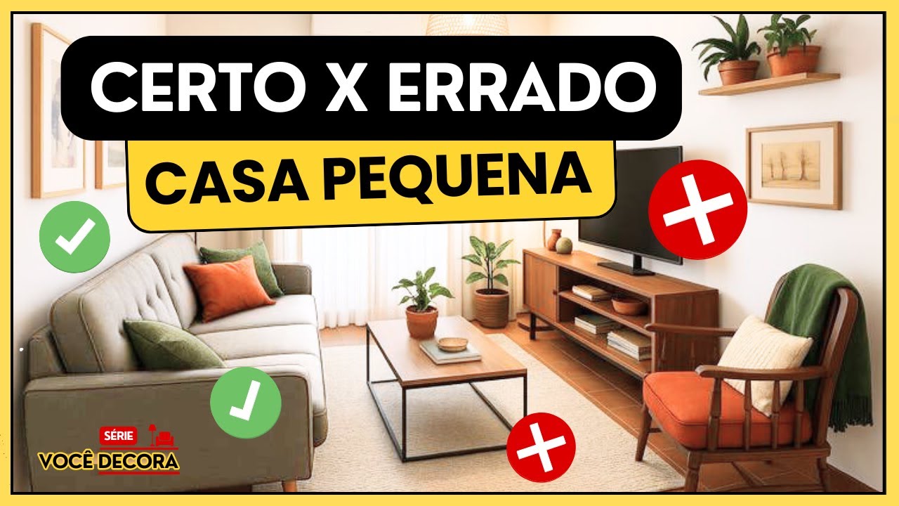 5 detalhes que deixam a casa PEQUENA MAIOR  | VOCÊ DECORA EP.9