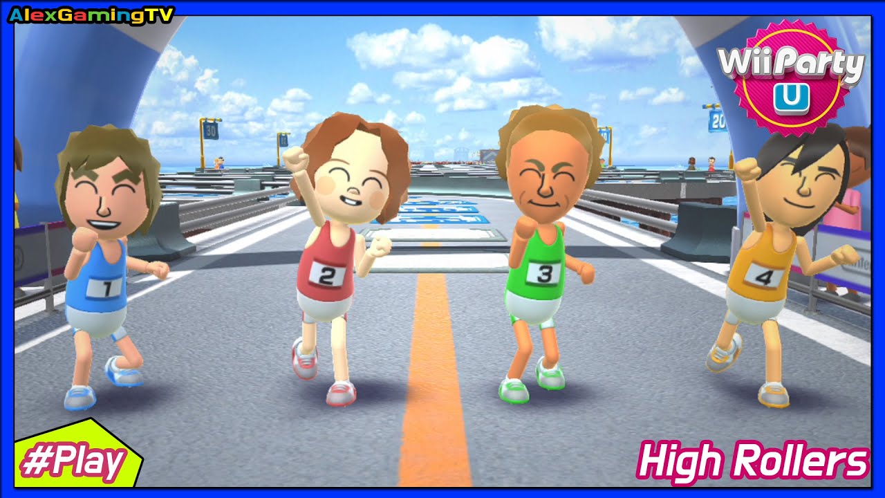 Wii Party U - Highway Rollers Player Alex ( Expert Difficulty )