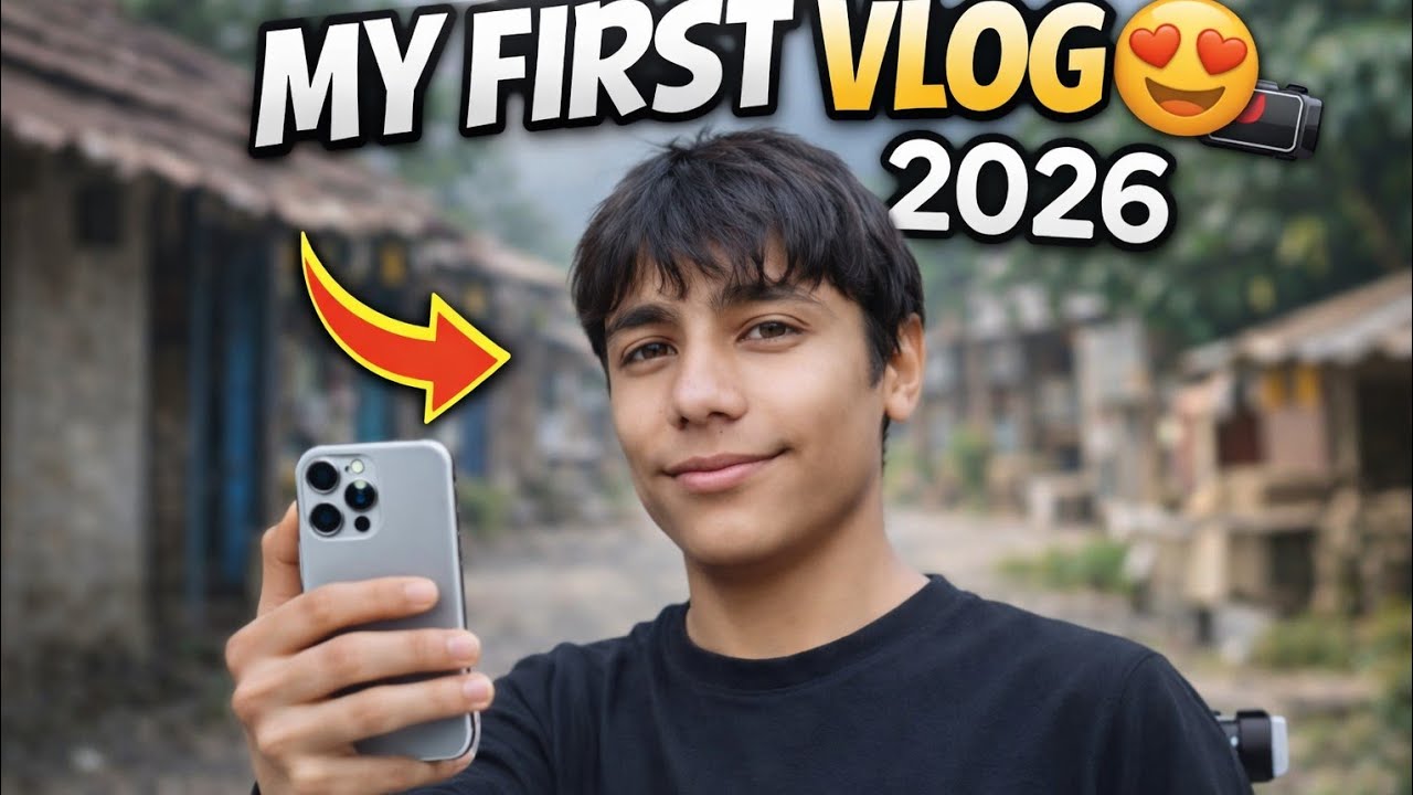 👉 Aaj Se Vlogger 😎📱 | My First Vlog 2026 🚀 #trendingvideo  #trending
