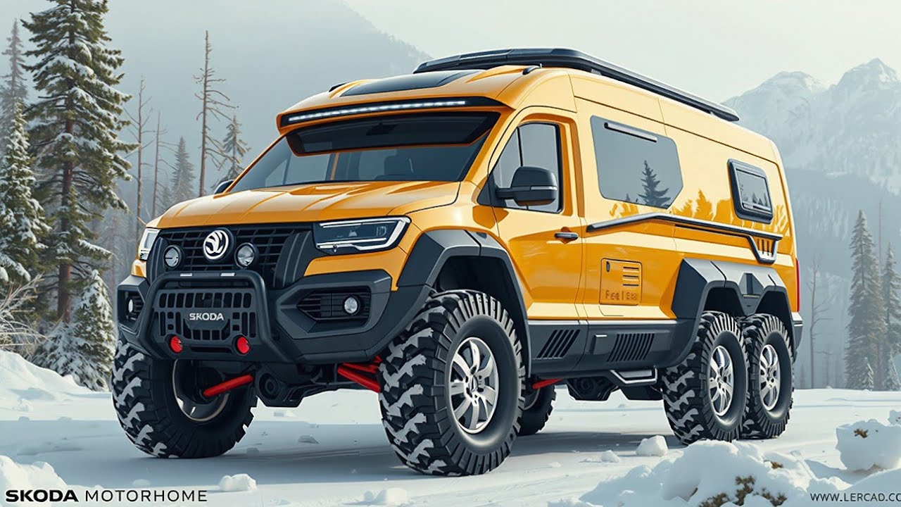 2025 SKODA  Motorhome Will Blow Your Mind &ndash; A Full House on Wheels Revealed!