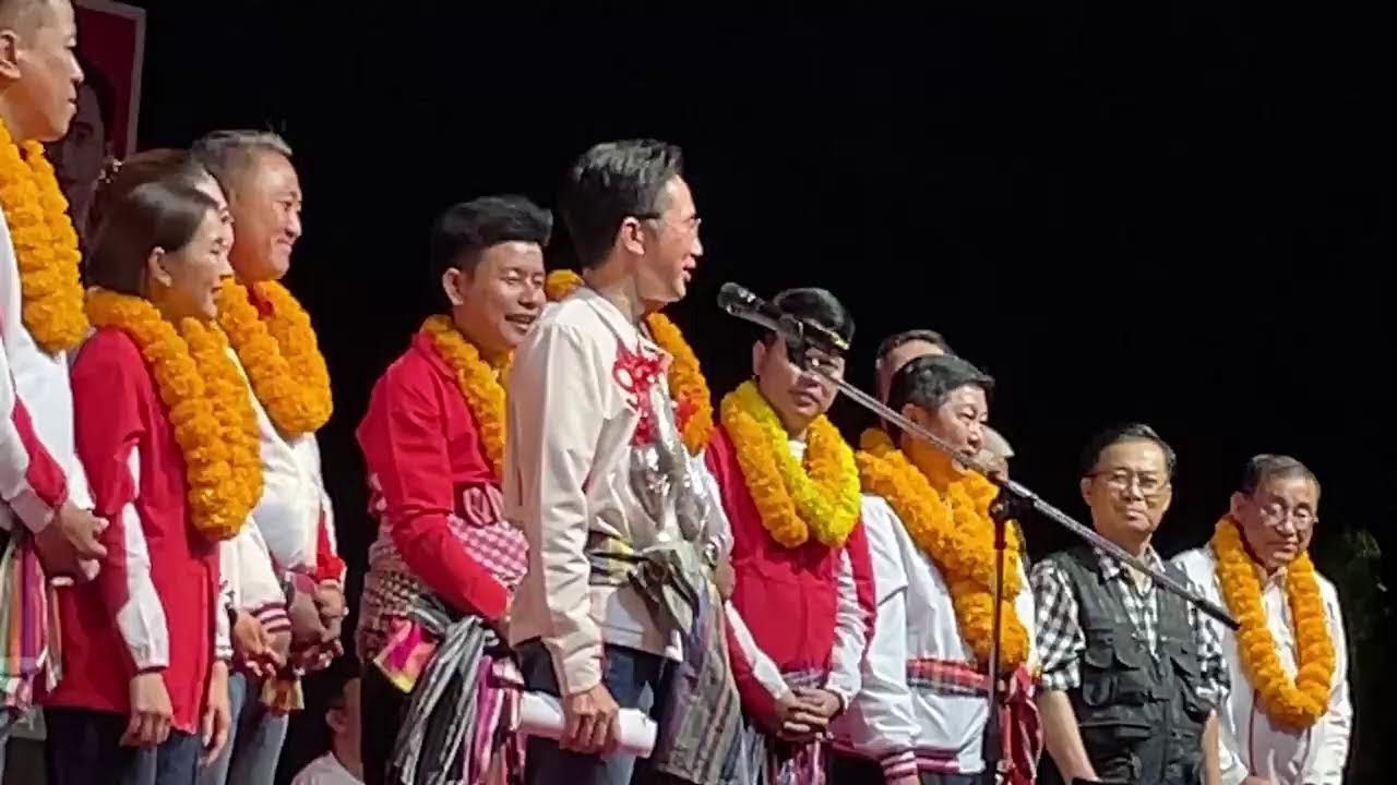 [LIVE]: ‘ยศชนัน - ณัฐวุฒิ’ นำทีมเพื่อไทย ขึ้นปราศรัยพบปะประชาชน ณ โดมเทศบาลเมืองพล จ.ขอนแก่น