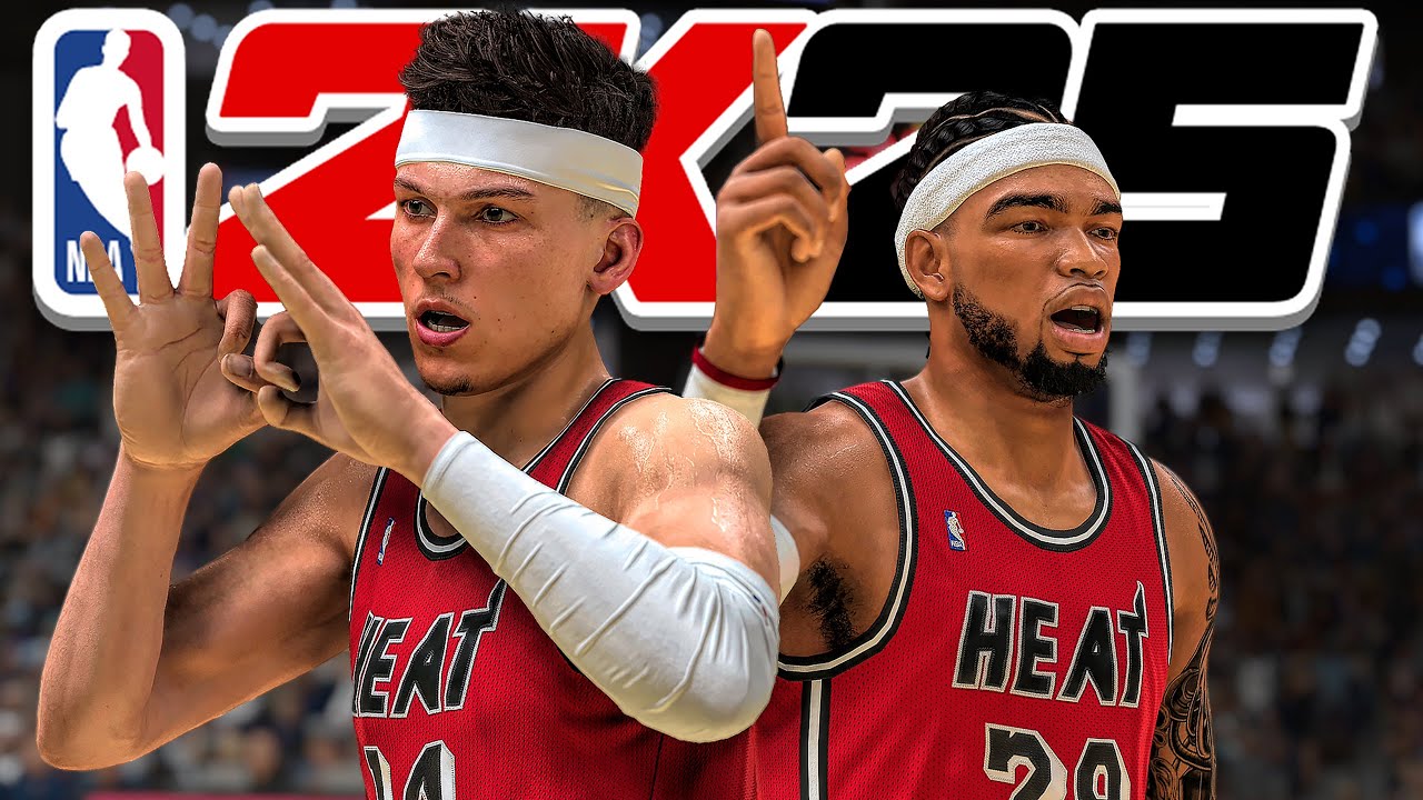 NBA 2K25 MyCAREER — Игра Тайлера Херро с 50 очками — Он настучал на меня тренеру