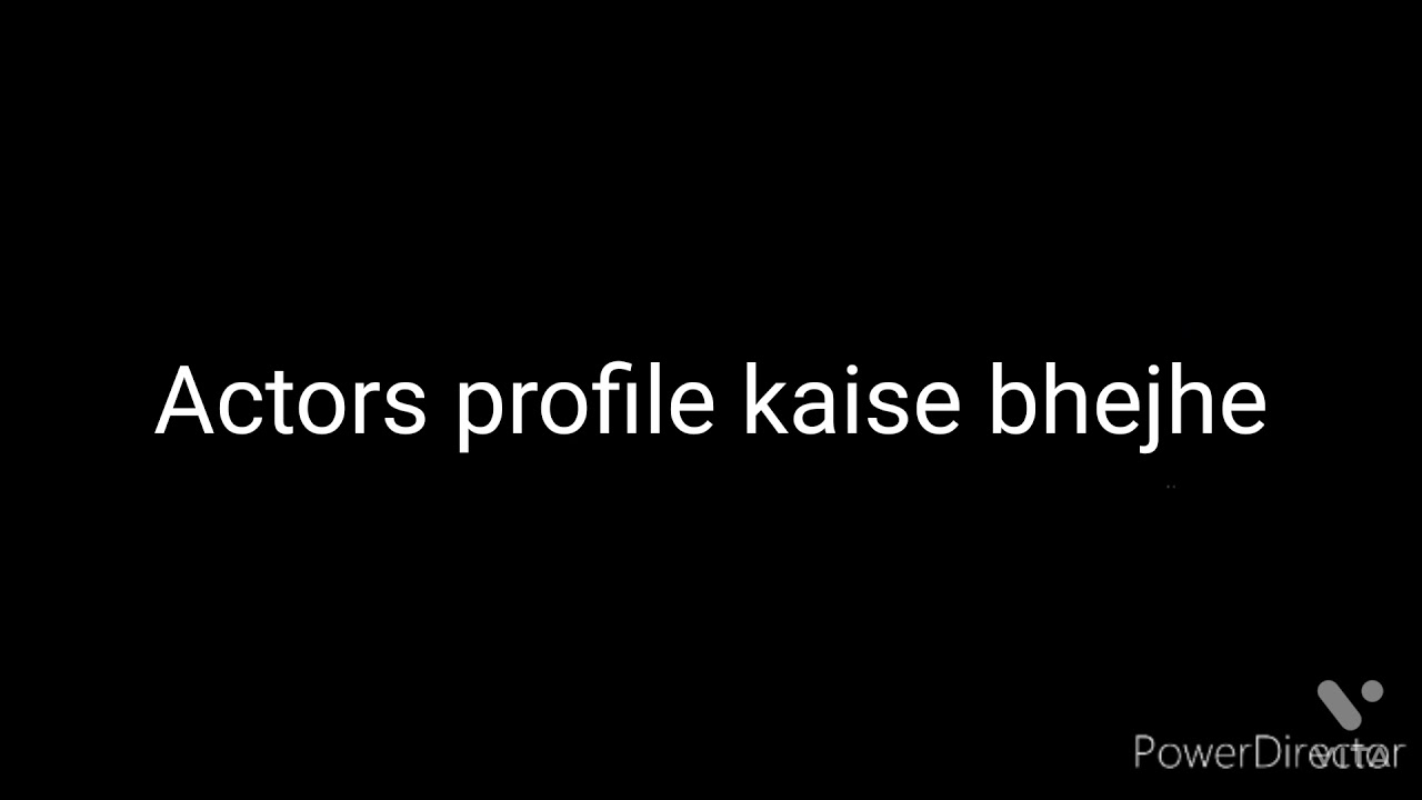 profile kaise banaen kaise bhejen l casting director ko email aur Whatsapp kaise karen l